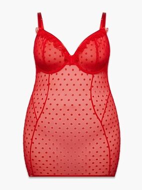 RUFFLE LUV UNDERWIRE SLIP